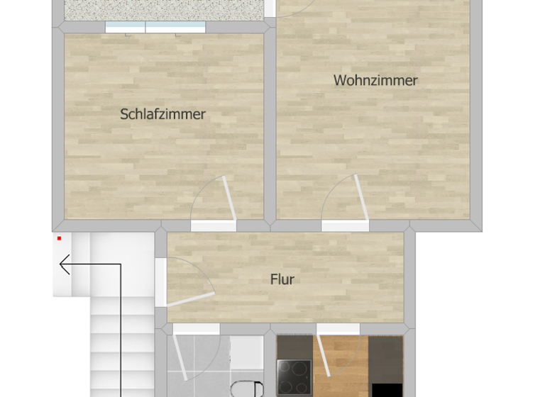 Wohnung zum Kauf 159.500 € 2 Zimmer 50 m²<br/>Wohnfläche 1.<br/>Geschoss Kempten Kempten (Allgäu) 87439