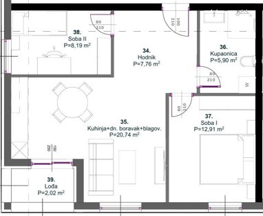 Wohnung zum Kauf 212.000 € 3 Zimmer 61 m² 1. Geschoss Medulin 52203