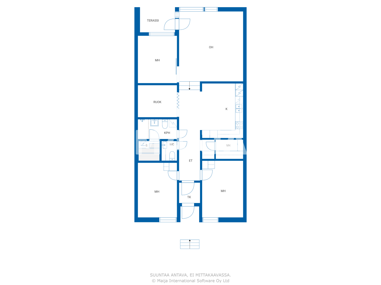 Reihenmittelhaus zum Kauf 199.000 € 4 Zimmer 115 m²<br/>Wohnfläche 2.597 m²<br/>Grundstück Pajumäentie 1-3 Porvoo 06450