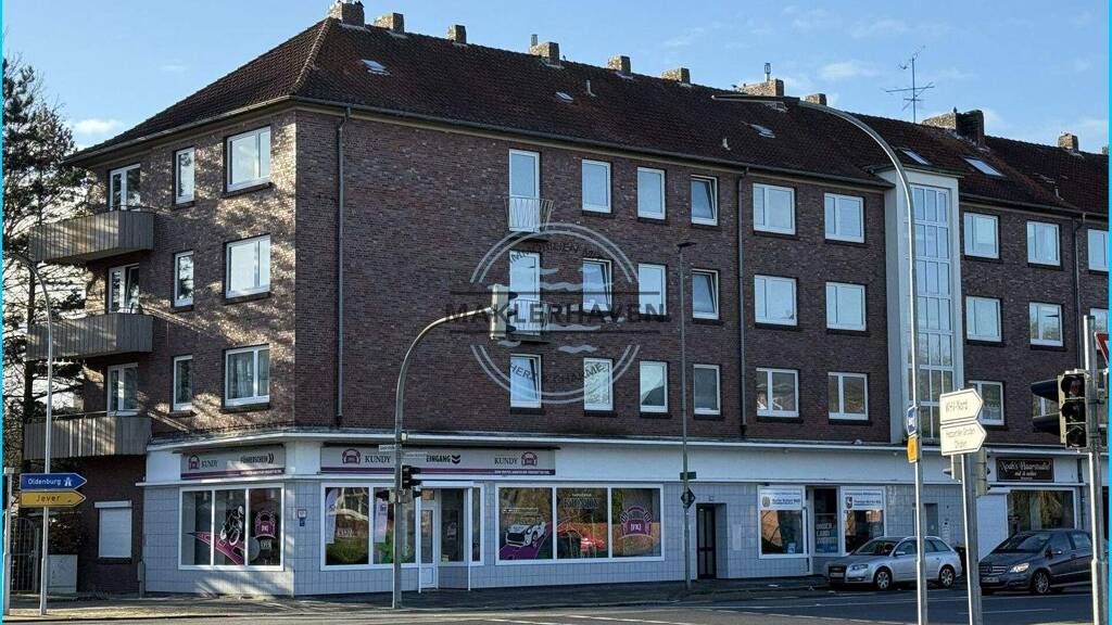 Wohnung zur Miete 450 € 2 Zimmer 50 m² 2. Geschoss Innenstadt Wilhelmshaven 26382
