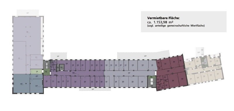 Büro-/Praxisfläche zur Miete provisionsfrei 1.154 m²<br/>Bürofläche Johannstadt-Süd (Zöllnerstr.) Dresden 01307