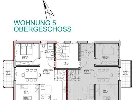 Maisonette zum Kauf - Erstbezug 378.000 € 4 Zimmer 91,7 m² 3. Geschoss Hauenstraße Fornsbach Murrhardt / Fornsbach 71540