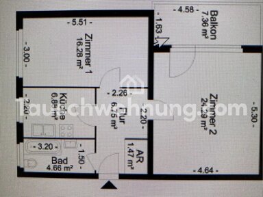 Wohnung zur Miete Tauschwohnung 331 € 2 Zimmer 65 m² 2. Geschoss Marienfelde Berlin 12279