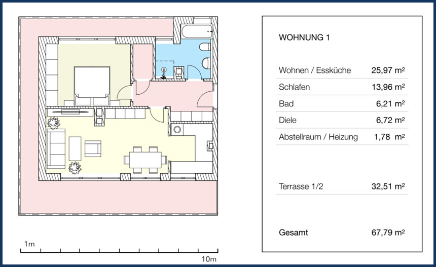 Penthouse zum Kauf 270.000 € 2 Zimmer 67,8 m²<br/>Wohnfläche 3.<br/>Geschoss Ziegenberg 5 Langenzenn Langenzenn 90579