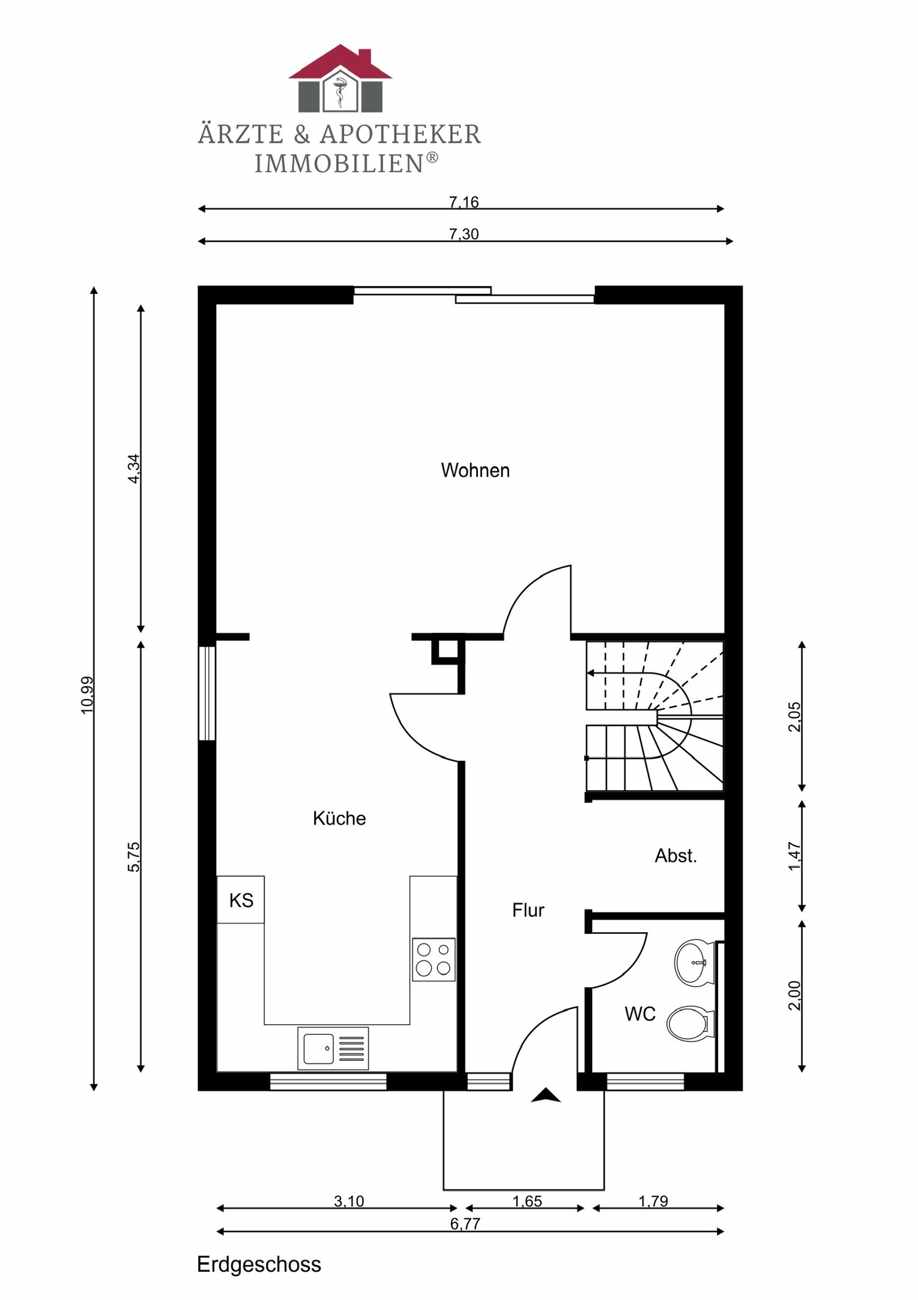 Doppelhaushälfte zum Kauf 440.000 € 5 Zimmer 116 m²<br/>Wohnfläche 289 m²<br/>Grundstück Lauenburg/Elbe 21481