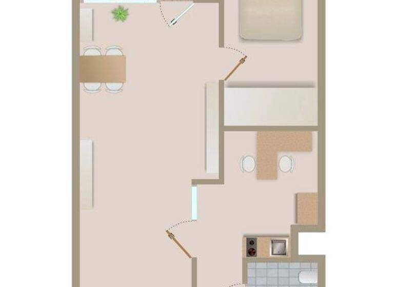 Wohnung zum Kauf 190.000 € 1,5 Zimmer 43 m² frei ab sofort Kellenhusen Kellenhusen (Ostsee) 23746