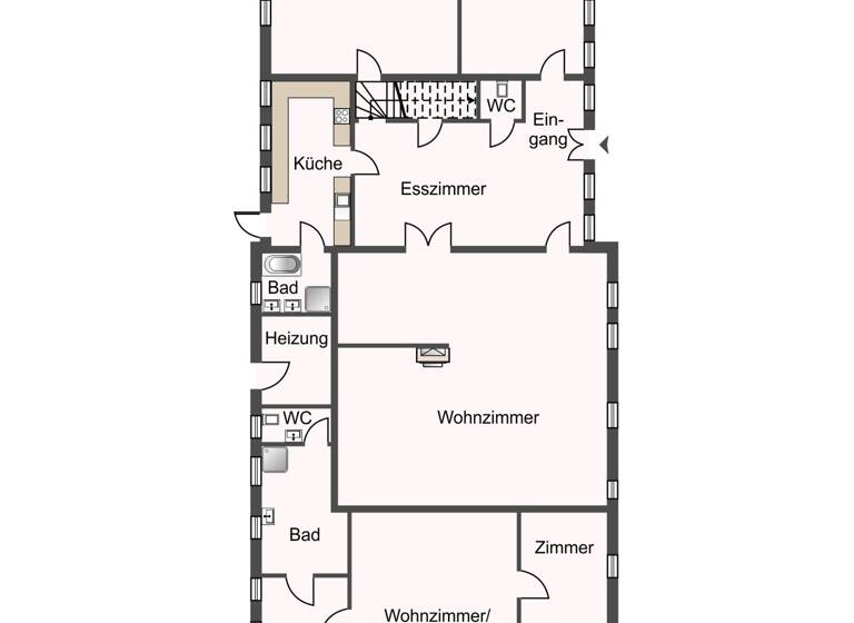 Mehrfamilienhaus zum Kauf 769.000 € 8 Zimmer 360 m² 600 m² Grundstück Jork 21635