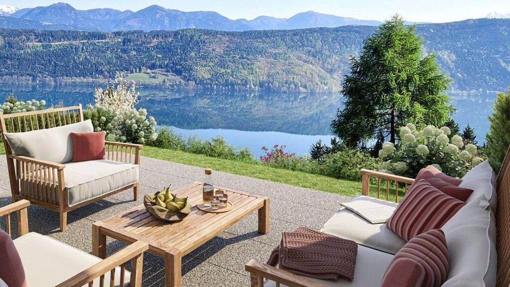 Terrassenwohnung zum Kauf provisionsfrei 363.400 € 2 Zimmer 55 m² EG frei ab 31.12.2026 Millstatt am See 9872