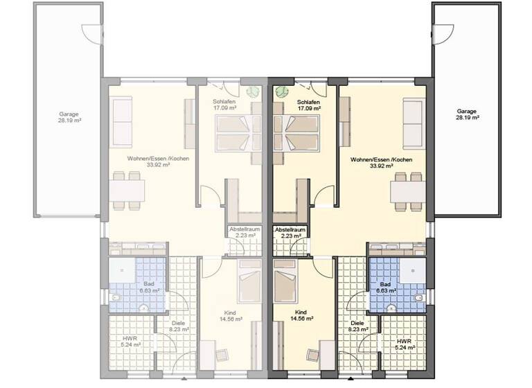 Bungalow zum Kauf provisionsfrei 375.000 € 2,5 Zimmer 87,9 m² 300 m² Grundstück Leimen 66978