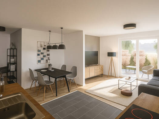 Terrassenwohnung zum Kauf - Erstbezug provisionsfrei 442.400 € 3 Zimmer 97 m² EG frei ab 01.02.2026 Salmbach Engelsbrand / Salmbach 75331