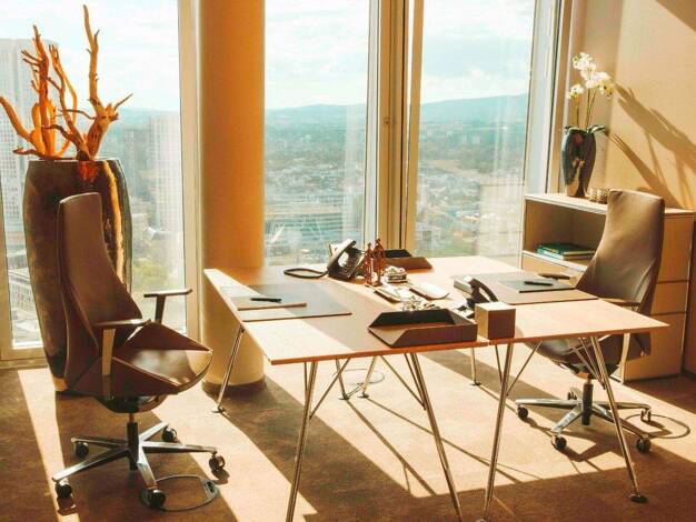 Bürofläche zur Miete provisionsfrei 2.290 € 21 m² Bürofläche Thurn-und Taxis-Platz Innenstadt Frankfurt am Main 60313