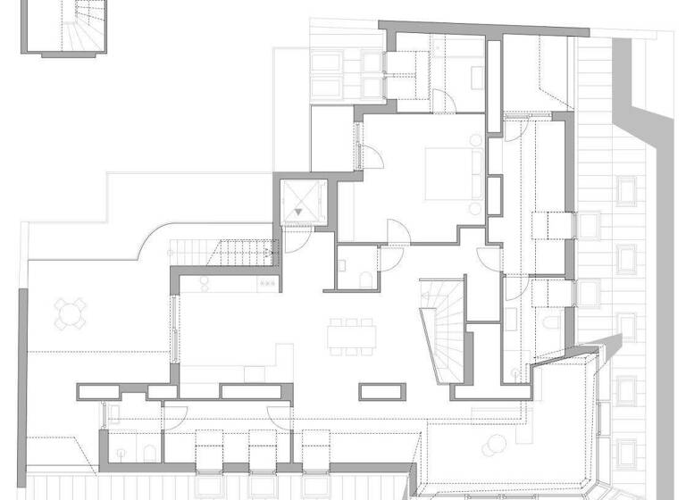 Penthouse zum Kauf - Erstbezug 1.549.000 € 4 Zimmer 174,2 m² 5. Geschoss Spengergasse Wien 1050