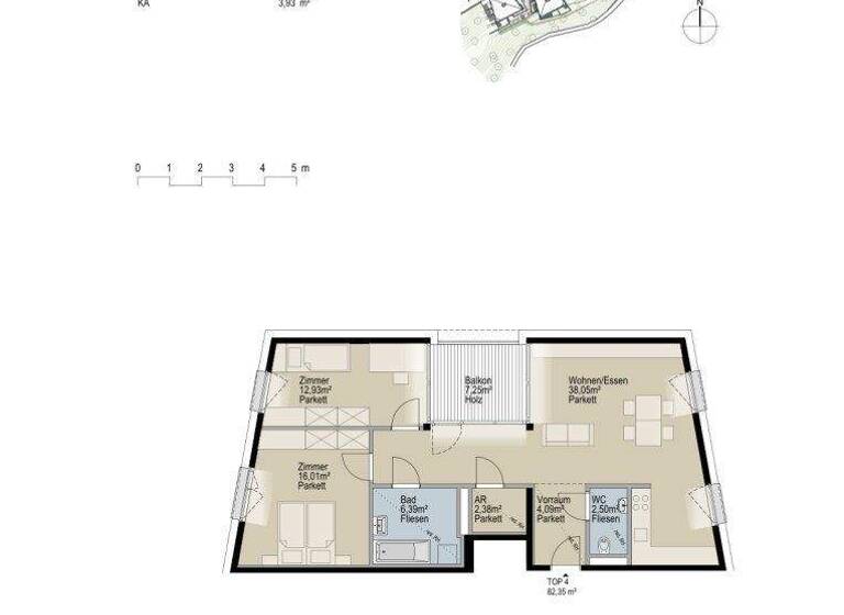 Wohnung zum Kauf - Erstbezug 513.626 € 3 Zimmer 82,4 m² 2. Geschoss Gerlos 200c Gerlos 6281