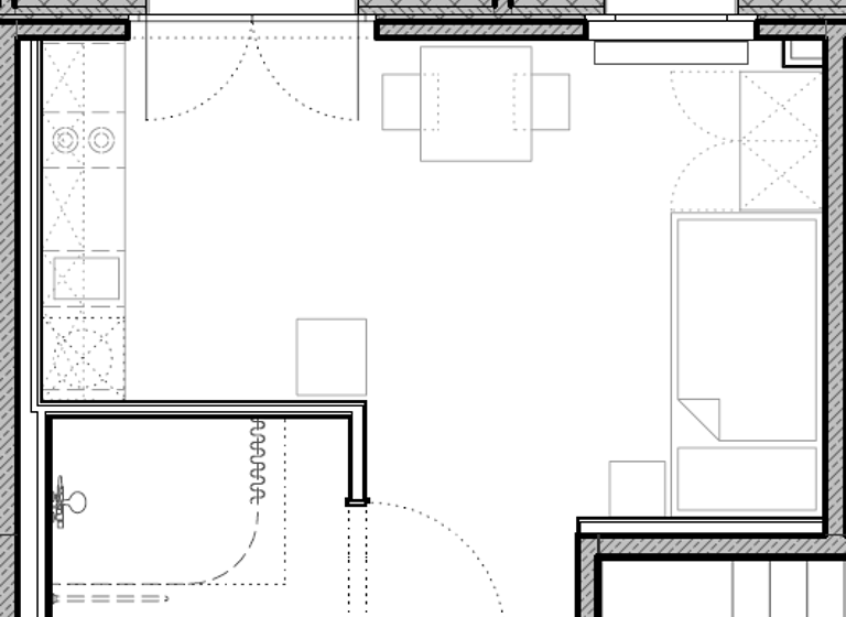 Studio zur Miete 460 € 1 Zimmer 27,9 m² 4. Geschoss frei ab sofort Prachaticer Straße 15-21 Neuhaus Neuhaus am Rennweg 98724