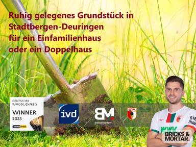 Grundstück zum Kauf 599.000 € 902 m² Grundstück Deuringen Stadtbergen 86391