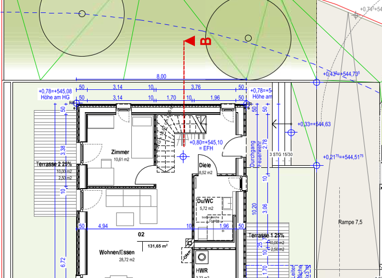 Doppelhaushälfte zur Miete 1.580 € 5 Zimmer 130 m² 174 m² Grundstück frei ab sofort Krumbach Krumbach (Schwaben) 86381