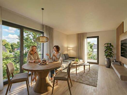 Wohnung zum Kauf - Neubau provisionsfrei 268.800 € 3 Zimmer 61,1 m² 1. Geschoss Mozartstraße 4 Ostenland Delbrück 33129