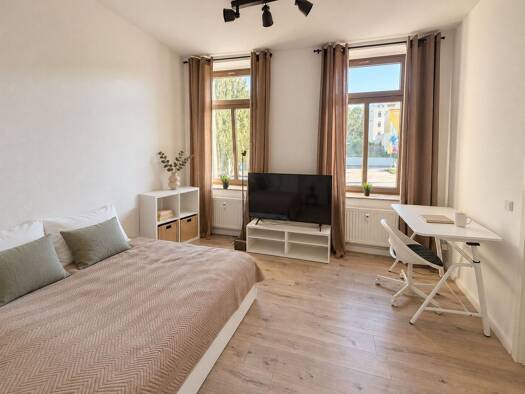 Studio zur Miete 500 € 1 Zimmer 30 m² Geschoss 1/4 frei ab 28.10.2026 Schloßchemnitz Chemnitz 09113