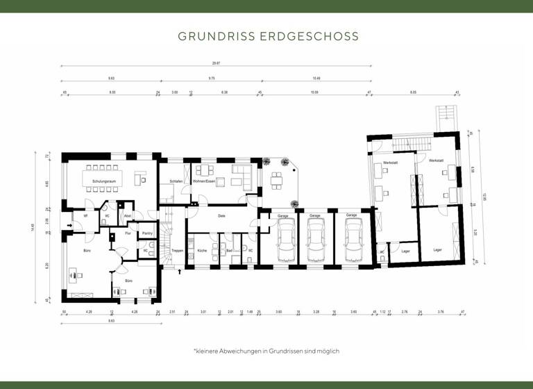 Gewerbeobjekt zum Kauf als Kapitalanlage geeignet 725.000 € 19 Zimmer 711 m² 1.802 m² Grundstück Lienen 49536