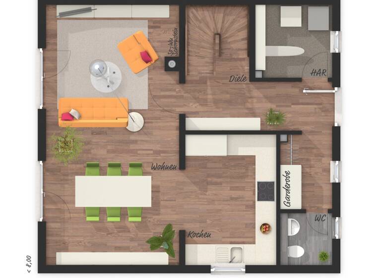 Einfamilienhaus zum Kauf - Erstbezug provisionsfrei 258.000 € 5 Zimmer 100 m² Riegelsberg 66292