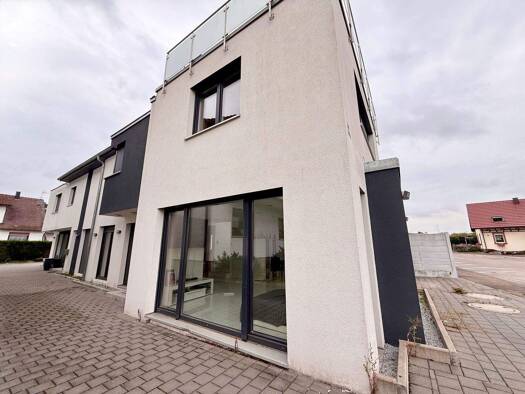 Doppelhaushälfte zum Kauf 369.000 € 4 Zimmer 162 m² 187 m² Grundstück Strassburgerstr. 59 Honau Rheinau 77866