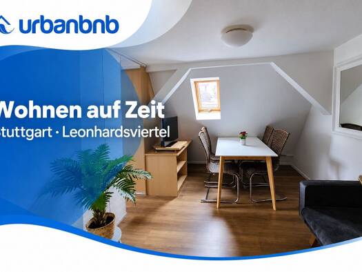Wohnung zur Miete auf Zeit 1.190 € 2 Zimmer 40 m² frei ab 28.11.2026 Leonhardstraße Mitte Stuttgart 70182