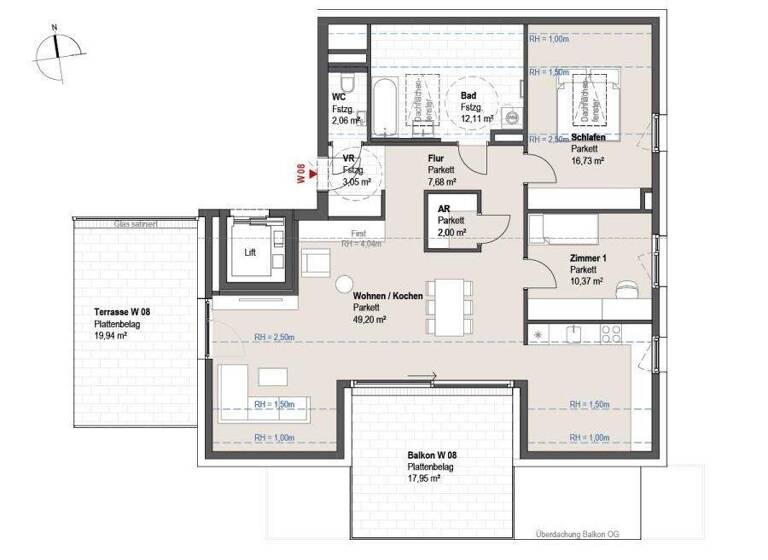 Wohnung zum Kauf provisionsfrei 699.696 € 3 Zimmer 103,2 m² Zell am See 5700