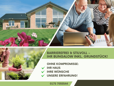 Bungalow zum Kauf provisionsfrei 553.300 € 4 Zimmer 142 m² 540 m² Grundstück Hückelhoven Hückelhoven 41836