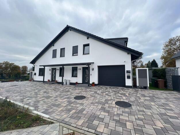 Doppelhaushälfte zur Miete - Neubau 2.500 € 6 Zimmer 205 m² 350 m² Grundstück frei ab sofort Hanau Hanau 63450