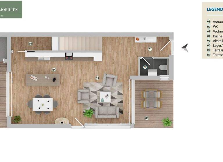 Doppelhaushälfte zum Kauf 469.000 € 4 Zimmer 114,4 m² Stadl-Paura 4651