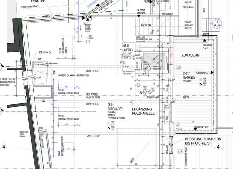 Büro zur Miete 1.800 € 1 Zimmer 85,5 m² Bürofläche Kitzbühel 6370