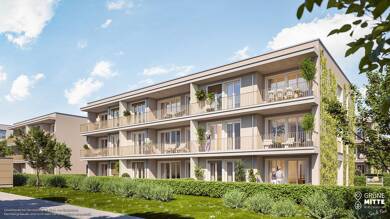 Wohnung zum Kauf - Neubau provisionsfrei 810.000 € 4 Zimmer 95,3 m² Schmetterlingsstraße 1 Heimstetten Kirchheim b. München 85551