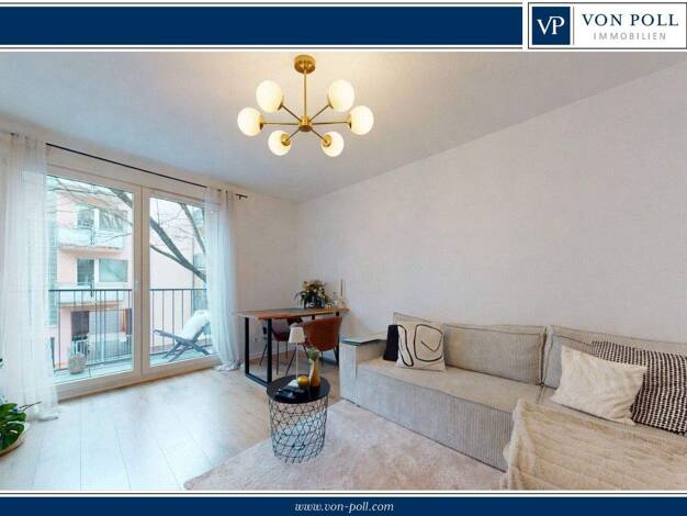 Wohnung zum Kauf 380.000 € 2 Zimmer 48,1 m² 1. Geschoss Ostend Frankfurt am Main 60314