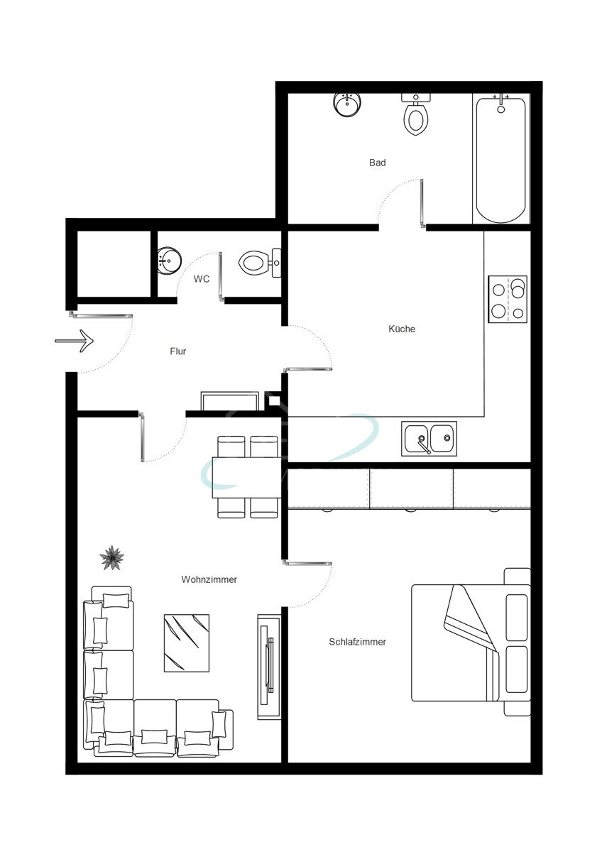 Mehrfamilienhaus zum Kauf 259.000 € 5 Zimmer 125 m²<br/>Wohnfläche 281 m²<br/>Grundstück Gaildorf Gaildorf 74405