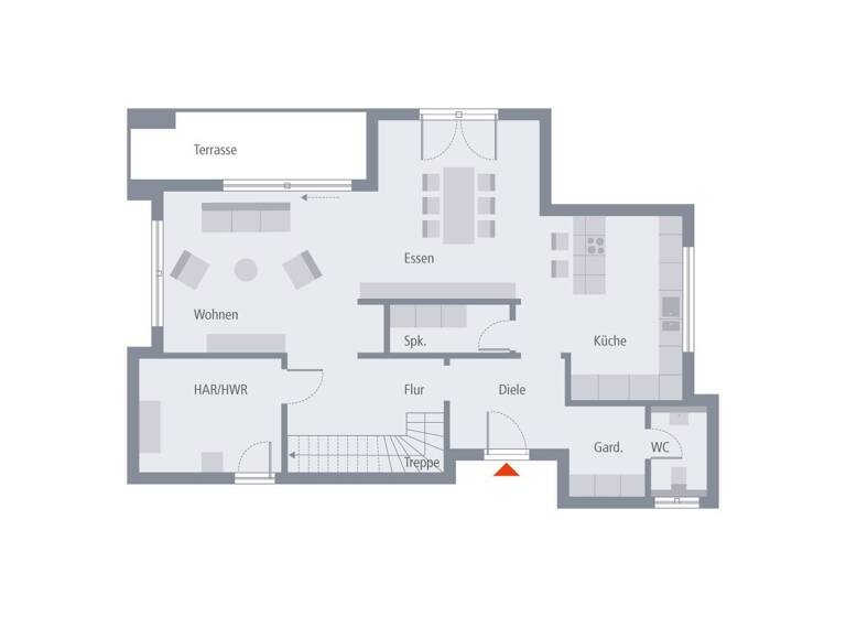 Einfamilienhaus zum Kauf 616.900 € 8 Zimmer 206,6 m²<br/>Wohnfläche 530 m²<br/>Grundstück Meerholz Gelnhausen - Meerholz 63571