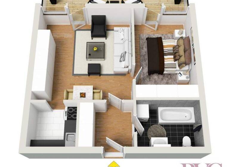 Wohnung zum Kauf 165.000 € 2 Zimmer 49,5 m² 4. Geschoss Perach Ainring / Mitterfelden 83404