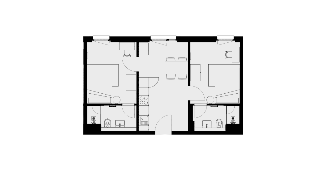 Wohnung zur Miete Wohnen auf Zeit 640 € 2 Zimmer 15 m²<br/>Wohnfläche 01.01.2025<br/>Verfügbarkeit Berliner Straße 22 Zentrum - Nord Leipzig 4105