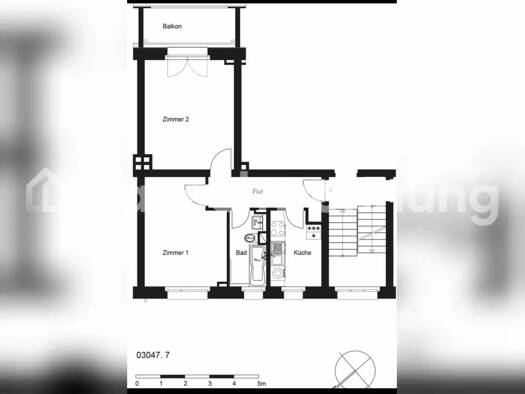 Wohnung zur Miete Tauschwohnung 430 € 2 Zimmer 47 m² Französisch Buchholz Berlin 13187