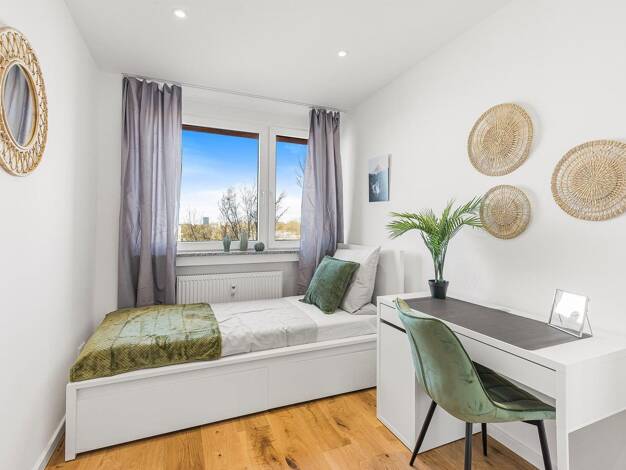 Studio zur Miete auf Zeit 715 € 1 Zimmer 10 m² frei ab sofort Strehleranger 7 Ramersdorf-Perlach München 81735