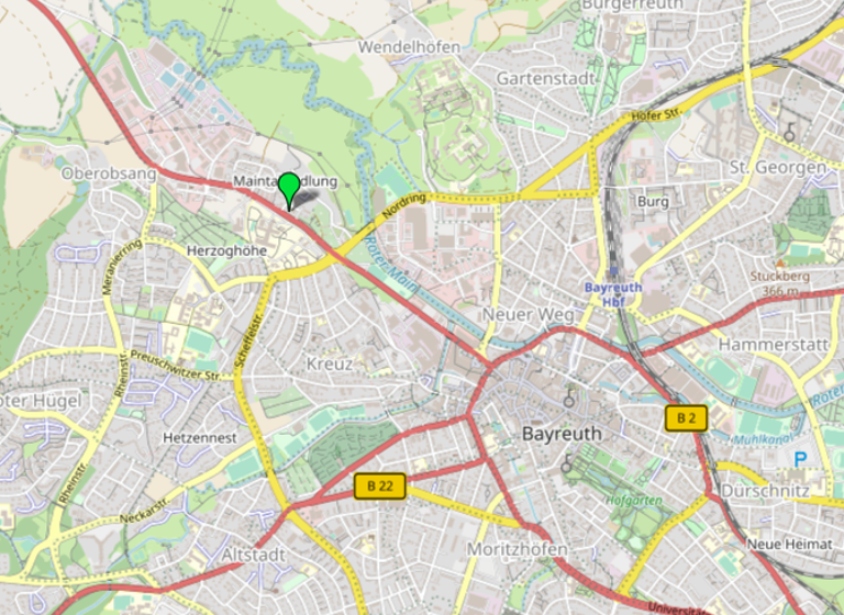 Sonstiges zum Kauf als Kapitalanlage geeignet 75 Zimmer 3.902 m² 3.707 m² Grundstück teilbar ab 3.707 m² Herzoghöhe Bayreuth 95445