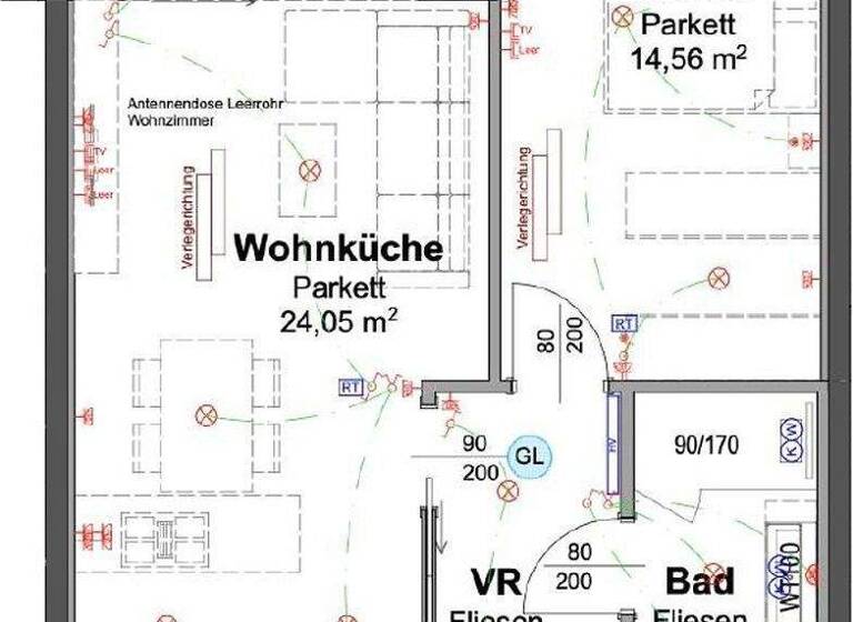 Wohnung zur Miete - Erstbezug 1.055 € 2 Zimmer 56 m² 3. Geschoss Pastorstraße 28 Wien 1210