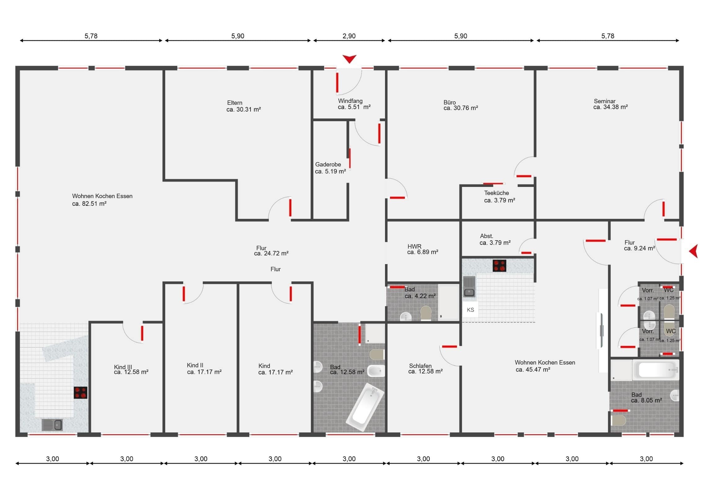 Mehrfamilienhaus zum Kauf 971.000 € 9 Zimmer 285 m²<br/>Wohnfläche 2.462 m²<br/>Grundstück Lützelhausen Linsengericht 63589