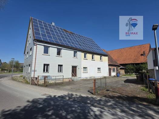 Einfamilienhaus zum Kauf 119.000 € 6 Zimmer 180 m² 948 m² Grundstück frei ab sofort Gaggstatt Kirchberg an der Jagst 74592