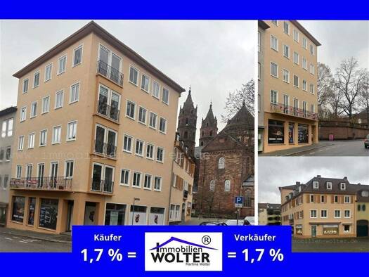 Sonstiges zum Kauf provisionsfrei als Kapitalanlage geeignet 2.149.000 € 32 Zimmer 997 m² 303 m² Grundstück Stephansgasse 7 Innenstadt Worms 67547