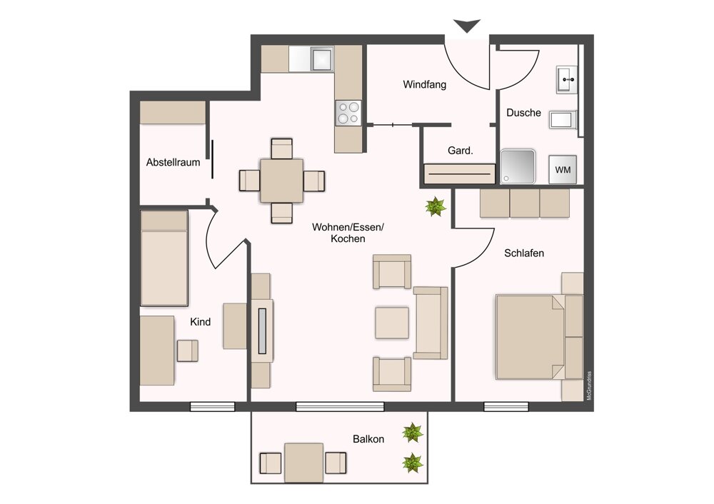 Wohnung zum Kauf 257.900 € 3 Zimmer 76,7 m²<br/>Wohnfläche 1.<br/>Geschoss Weißenberg Edelsfeld 92265