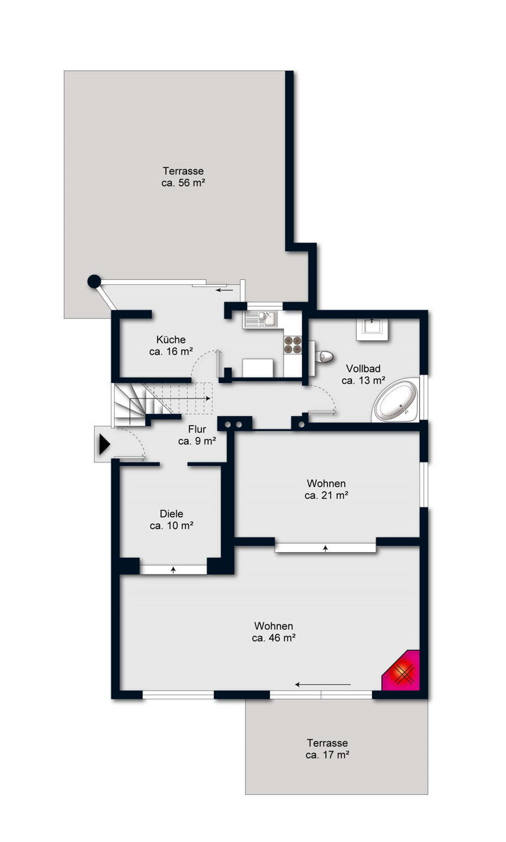 Einfamilienhaus zum Kauf 1.099.000 € 4 Zimmer 188 m²<br/>Wohnfläche 800 m²<br/>Grundstück Volksdorf Hamburg / Volksdorf 22359