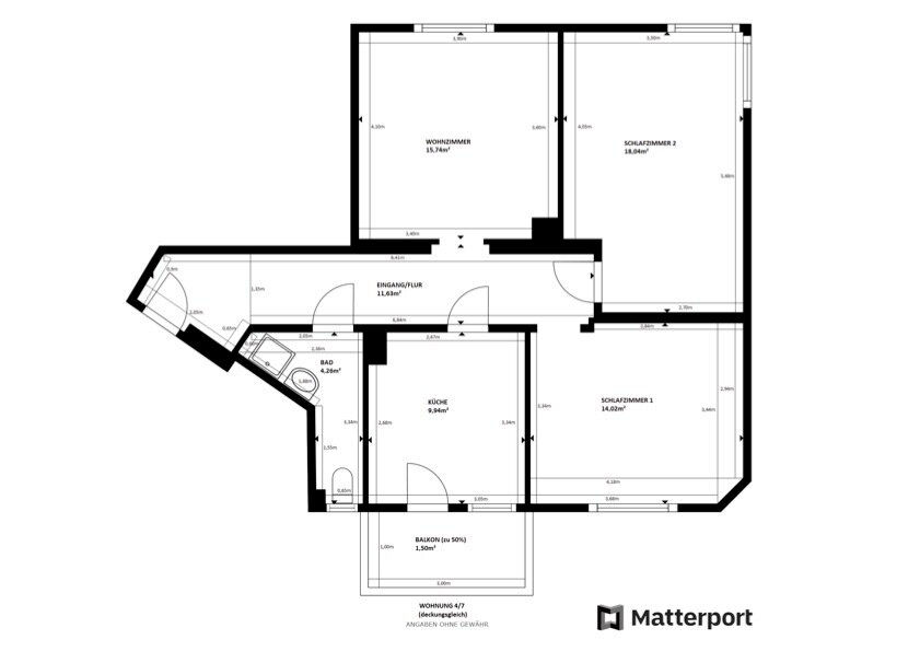 Wohnung zur Miete 745 € 3 Zimmer 75,1 m²<br/>Wohnfläche 2.<br/>Geschoss 15.01.2025<br/>Verfügbarkeit Röntgenstraße1 Heidenau 01809