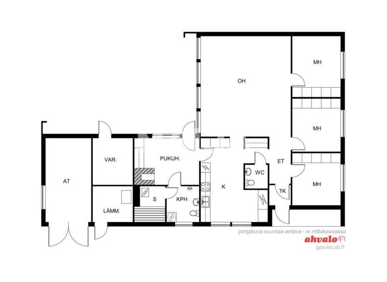 Einfamilienhaus zum Kauf 35.000 € 5 Zimmer 125,5 m² 5.700 m² Grundstück Pajatie 7 Ilomantsi 82900