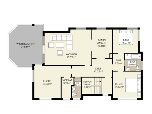 Wohnung zum Kauf 390.000 € 4 Zimmer 145 m² frei ab 01.12.2025 Emsdetten 48282