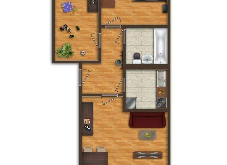 Wohnung zur Miete 430 € 3 Zimmer 62,9 m² 3. Geschoss frei ab sofort Georg-Dreke-Ring 65 Prenzlau 17291